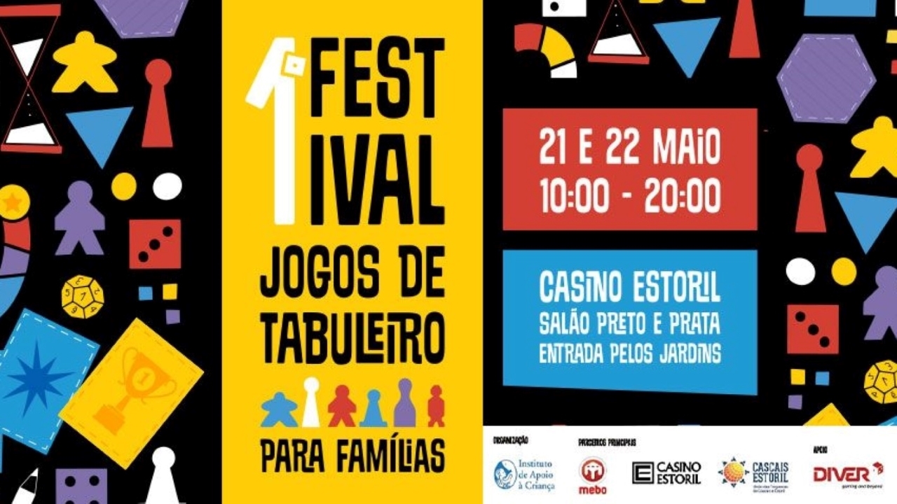 1º Festival de Jogos de Tabuleiro para Famílias 